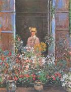 Claude Monet Camille at the Window Spain oil painting artist